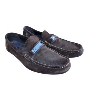 Salvatore Ferragamo Suede Loafers US Size 12